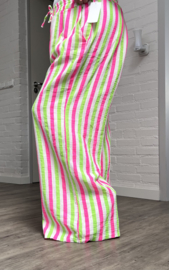 ITALIA MODA oversized katoen mousseline tuniek + broek /in meerdere kleuren