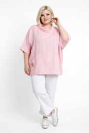 ITALIA oversized linnen top /in meerdere kleuren