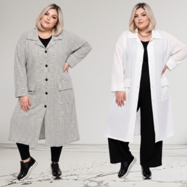 AKH oversized viscose jersey blazer/zomerjas apart/stretch/in meerdere kleuren
