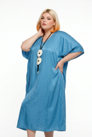 FreeStyle oversized viscose/zijde  tuniek/jurk apart/in meerdere kleuren