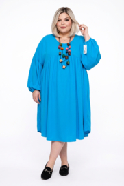 ITALIA Moda oversized viscose A-lijn jurk stretch /in meerdere kleuren