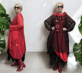 Moonshine A-lijn tule overjurk stretch/in meerdere kleuren