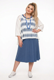 Moonshine oversized  katoen top stretch