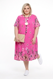 ITALIA MODA viscose A-lijn jurk