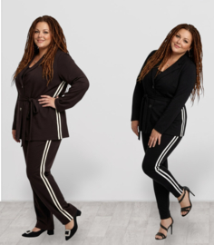 SASHA DIVA viscose damespak met bis premium kwaliteit/stretch //in meerdere kleuren