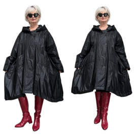 SINNE design.. A- lijn gewatteerde winter jas/waterbestendig