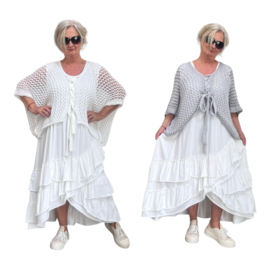 Moonshine oversized  katoen gebreide top /in meerdere kleuren