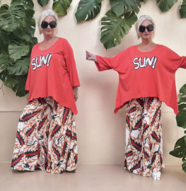 Vincenzo Allocca oversized katoen top stretch