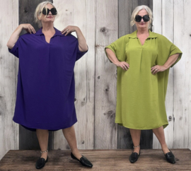 Sissy  oversized viscose jurk/stretch /in meerdere kleuren