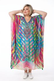 ONE OF A KIND  zomer poncho/tuniek ( extra groot)