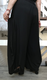 Moonshine jersey katoen ballonbroek apart zwart