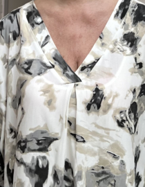 ITALIA MODA viscose  A-lijn jurk