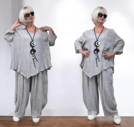 Moonshine oversized linnen top/tuniek apart