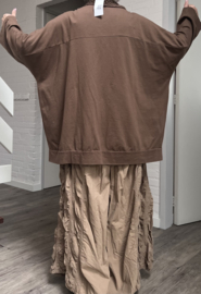 ITALIA  MODA oversized katoen fijn corduroy blazer/jas /stretch/apart/in meerdere kleuren