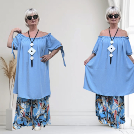 ITALIA MODA oversized tuniek/top/ stretch/in meerdere kleuren