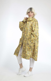AKH oversized viscose/katoen zomerjas/blazer met ritssluiting / apart /stretch