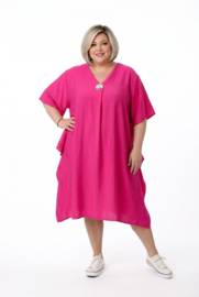 ITALIA MODA viscose A-lijn jurk