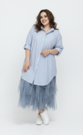 ITALIA oversized viscose blouse/hemd