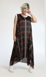 AKH oversized chique chiffon A-lijn  jurk/overjurk /tuniek apart