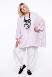 ITALIA Moda oversized viscose tuniek/poncho/niet doorschijnend