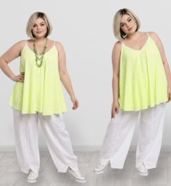 ITALIA oversized viscose A-lijn zomer top/in meerdere kleuren