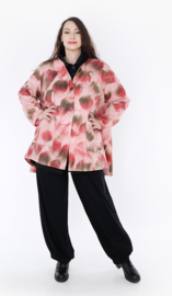 AKH oversized acryl  A-lijn blazer/jas stretch