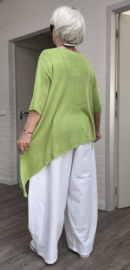 ITALIA katoen oversized zacht  gebreide top /in meerdere kleuren