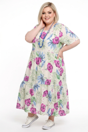 ITALIA MODA viscose A-lijn jurk