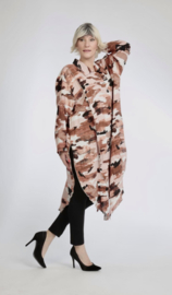 AKH oversized viscose A-lijn blouse/tuniek apart / in meerdere kleuren