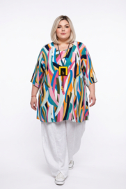 Naveed oversized viscose A-lijn tuniek