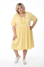 ITALIA MODA katoen A-lijn jurk stretch