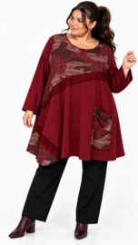 New Collection katoen A-lijn  tuniek stretch  /in meerdere kleuren