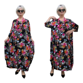 AKH oversized viscose jurk apart