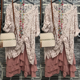 INGROSSO  designer dames handtas  - Fashion glamour bag/in meerdere kleuren