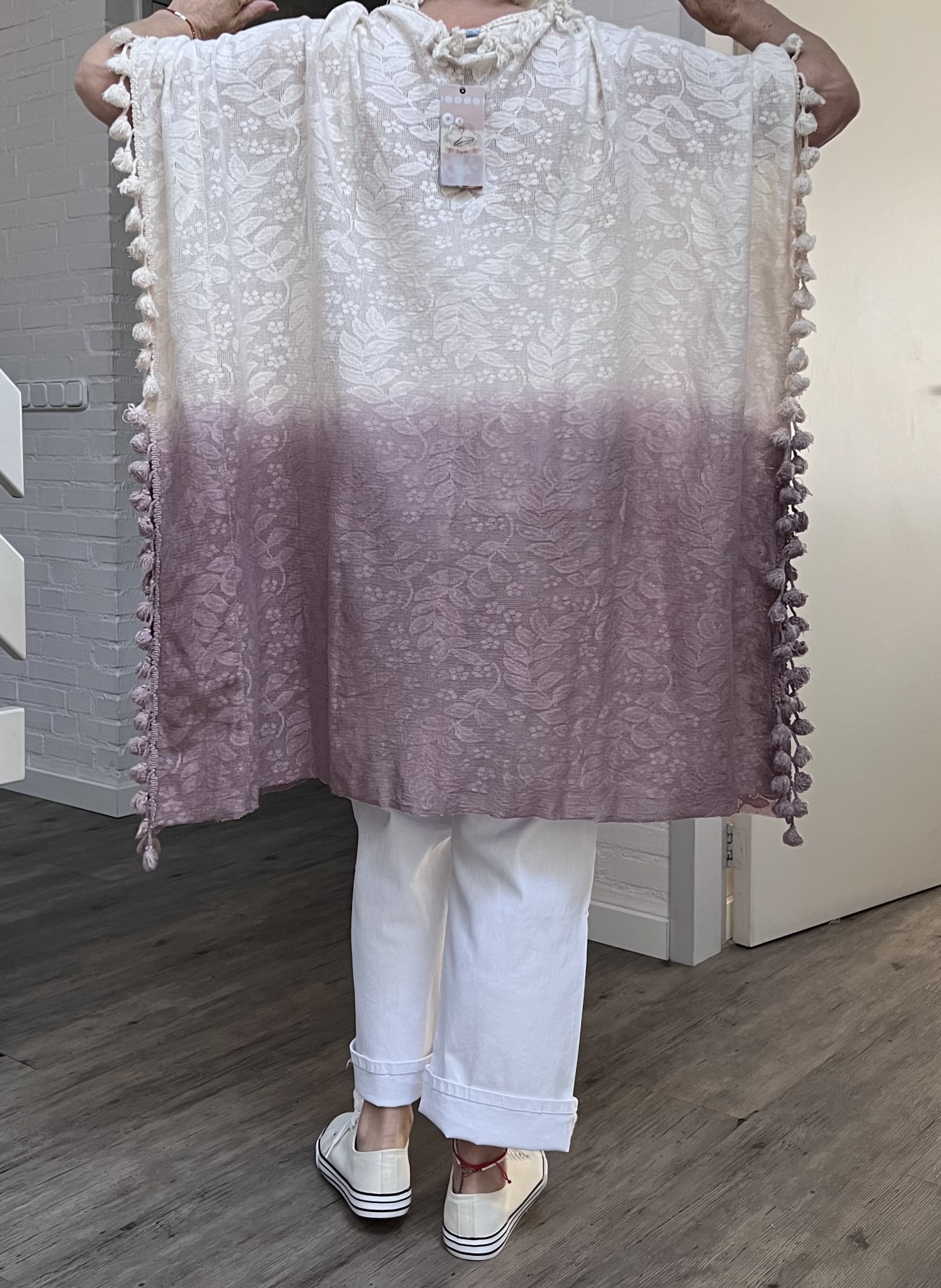 Siya katoen tuniek/poncho