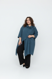 ITALIA  oversized katoen jersey tricot vest/blazer  stretch/in meerdere kleuren