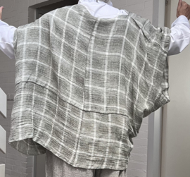 Vincenzo Allocca oversized linnen top/tuniek apart