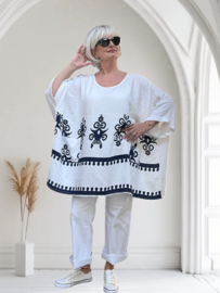 Les Freres viscose tuniek/in meerdere kleuren