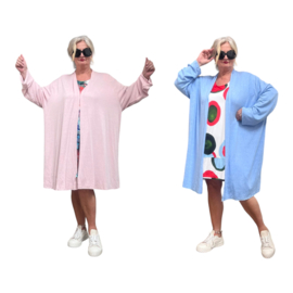 SISSY oversized gebreide van zachte viscose vest/in meerdere kleuren