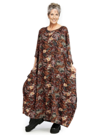 AKH oversized viscose jurk apart stretch