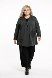Vincenzo Alloccade modieuze kleuring katoen blazer stretch