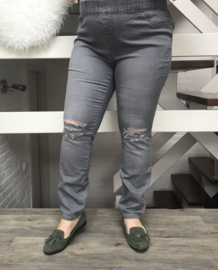 ITALIA  slimfit  jegging  gescheurd/in meerdere kleuren