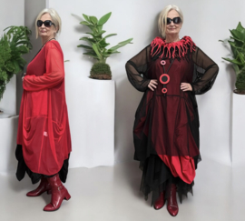 Moonshine A-lijn tule overjurk stretch/in meerdere kleuren