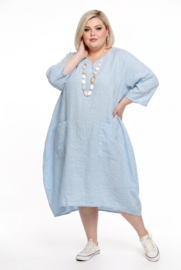 Moonshine linnen A-lijn jurk