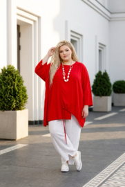Vincenzo Allocca oversized viscose A-lijn tuniek /apart