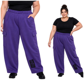 ITALIA MODA viscose mix wijde broek apart/stretch