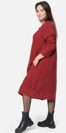 KEKOO design viscose  A-lijn jurk/in meerdere kleuren