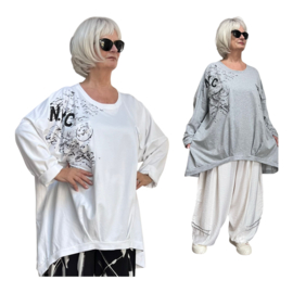 ITALIA MODA katoen tuniek/top stretch  /in meerdere kleuren