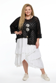 ITALIA katoen oversized super zacht  gebreide top (extra groot)/in meerdere kleuren