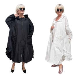 ALYANS oversized waterbestendig A-lijn zomerjas/tussenjas/mantel /in meerdere kleuren